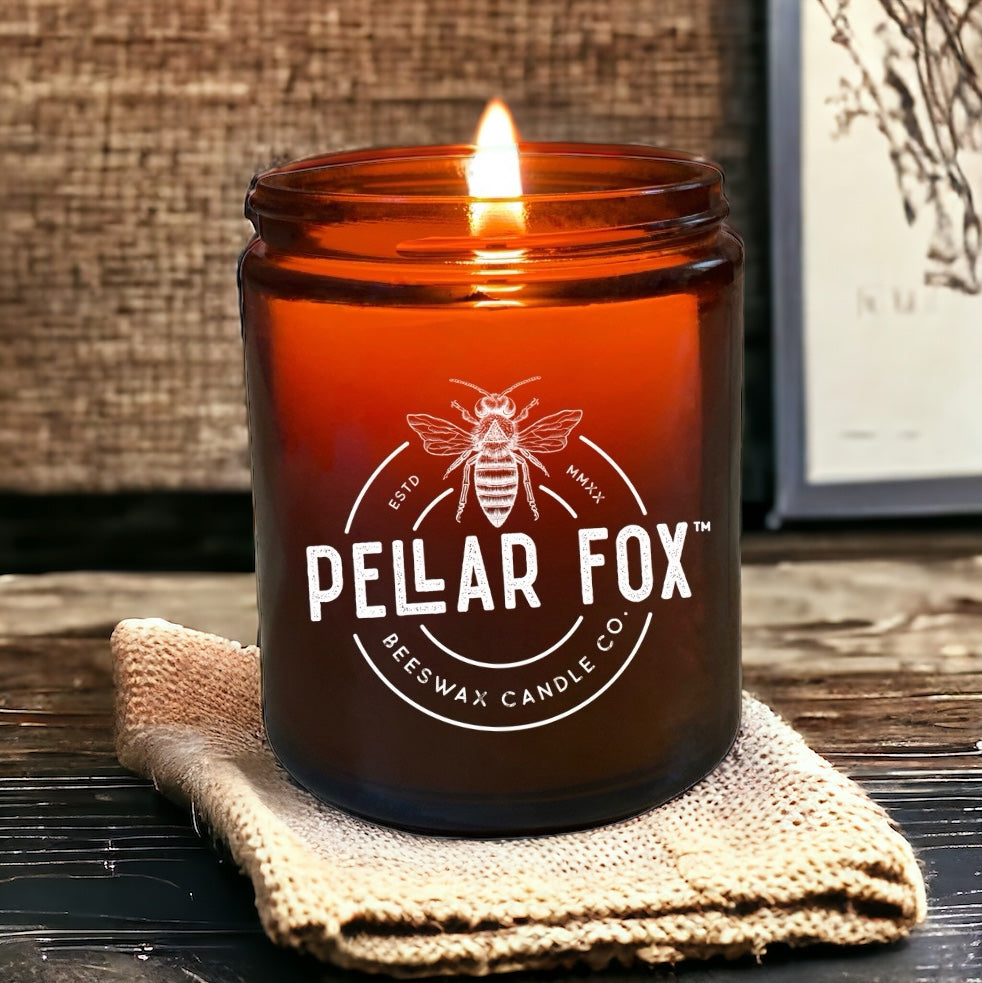 Toxin-Free Beeswax Candle