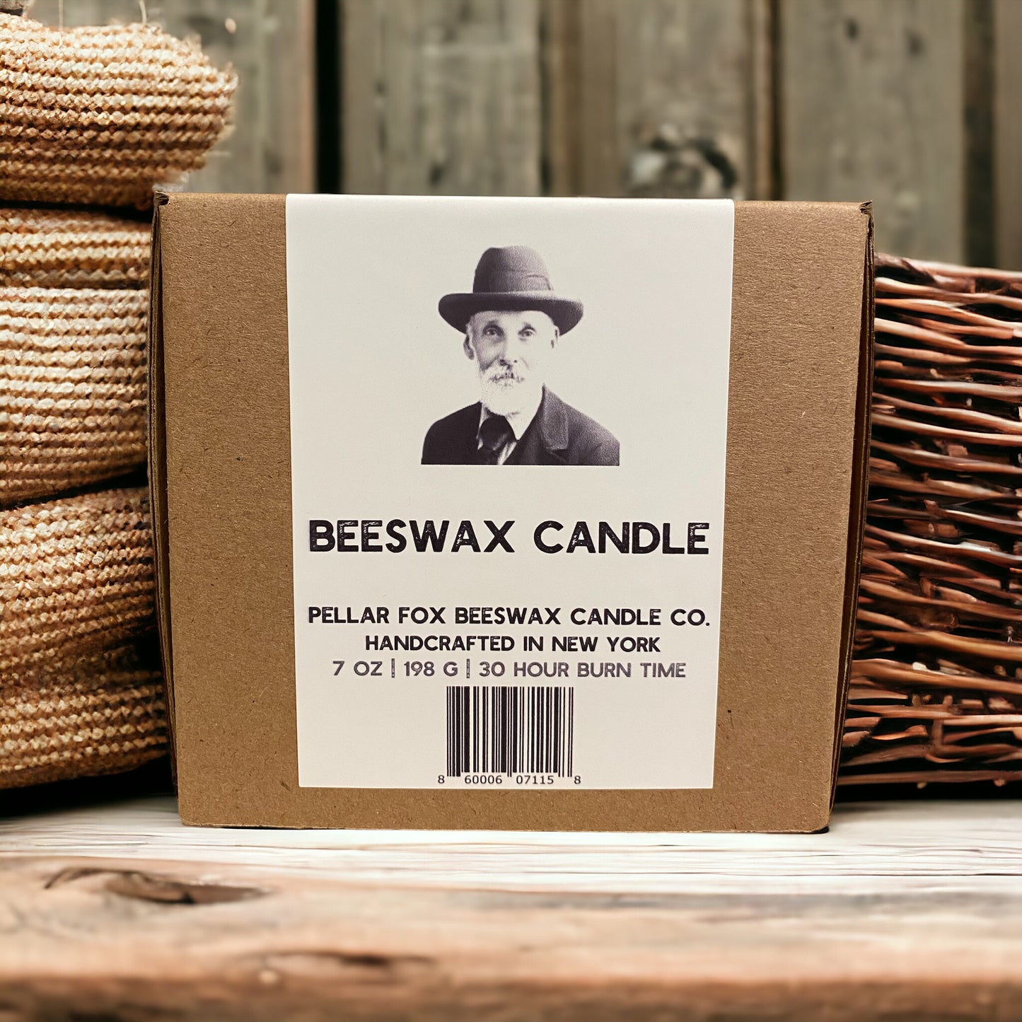Toxin-Free Beeswax Candle